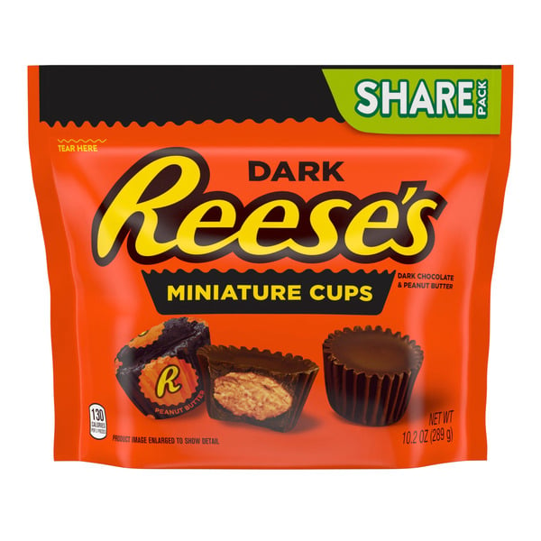 Candy & Chocolate Reese's Dark Chocolate Peanut Butter Cups Candy hero