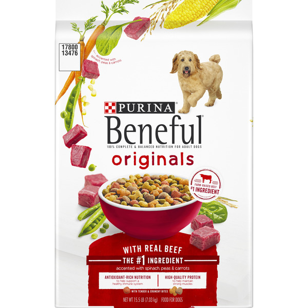 Dog Food & Care Purina Beneful Dry Dog Food, Originals With Real Beef hero