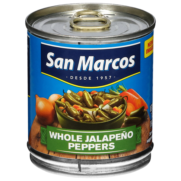 Latino Foods San Marcos Whole Jalapeno Peppers hero