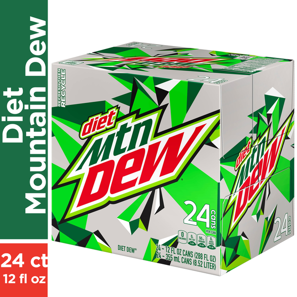 Soft Drinks Mountain Dew Soda, Diet hero