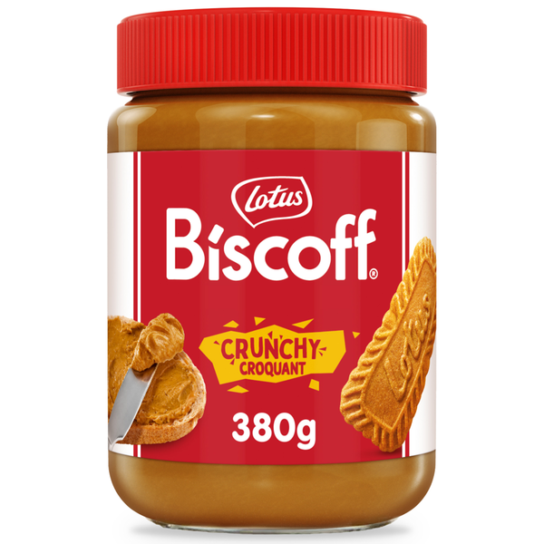 Spreads Lotus Biscoff Original Caramelized Biscuit Spread, Crunchy hero