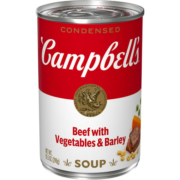 Soup, Stock & Broth Campbell's Beef With Vegetables and Barley Soup hero