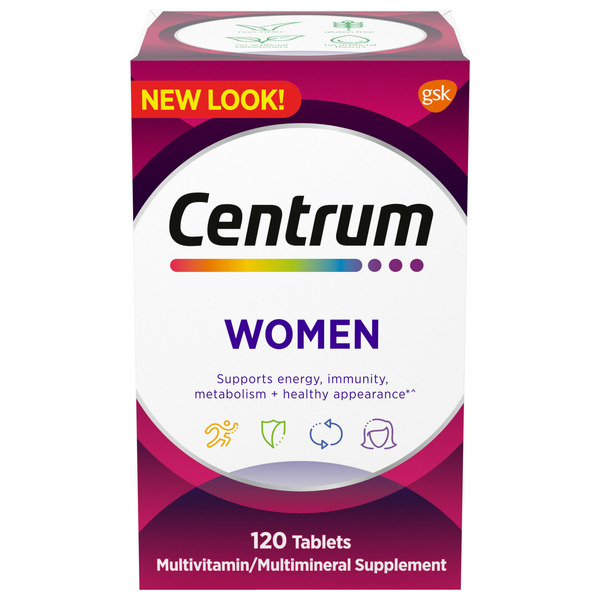 Vitamins & Supplements Centrum Multivitamin for Women hero