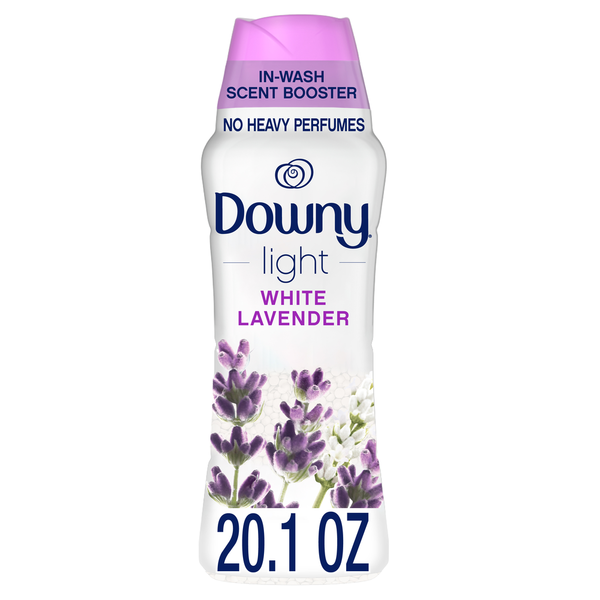 Laundry Downy Light Laundry Scent Booster Beads for Washer, White Lavender, No Heavy Perfumes hero