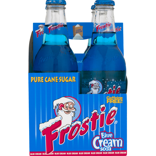 Soft Drinks Frostie Soda, Caffeine Free, Blue Cream hero