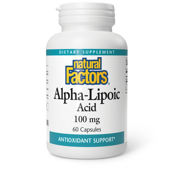 Antioxidants Natural Factors Alpha-Lipoic Acid hero