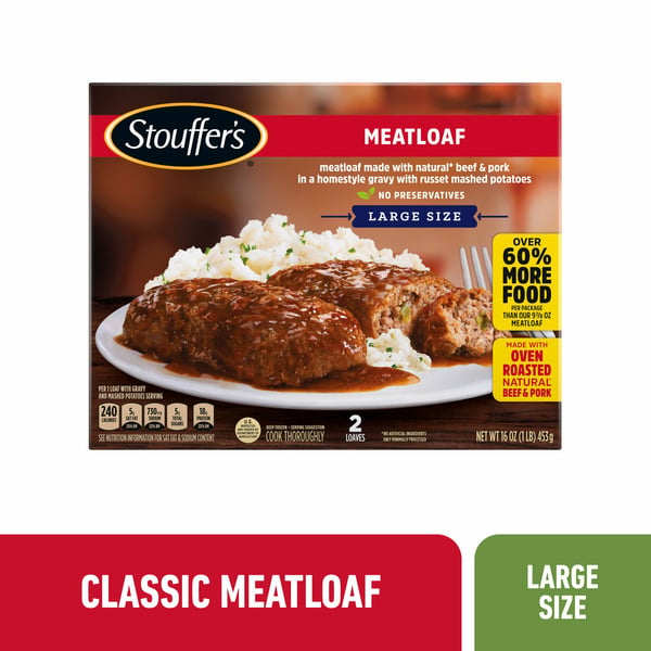 Frozen Meals Stouffer's Meatloaf hero