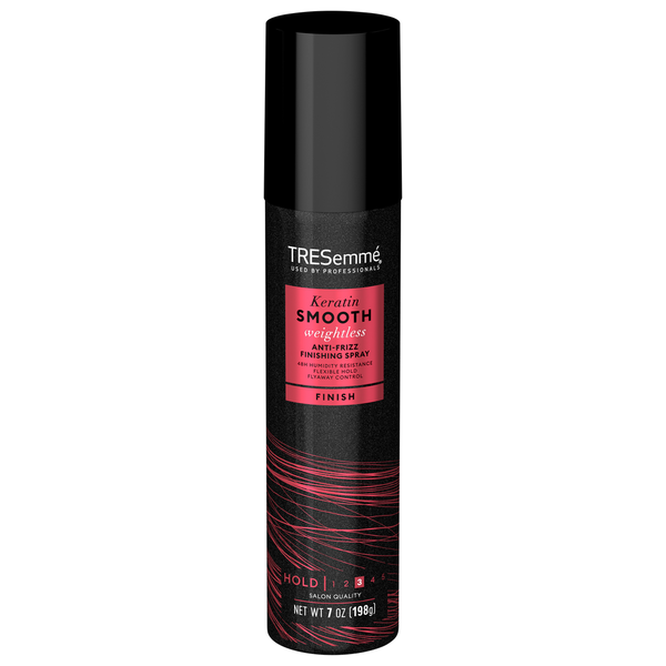 Hair Care TRESemmé Finishing Spray, Anti-Frizz, Keratin Smooth, Weightless hero