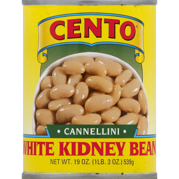 Canned Meals & Beans Cento Kidney Bean, White hero