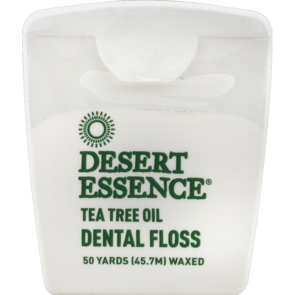 Oral Hygiene Desert Essence Dental Floss, Waxed, Tea Tree Oil hero