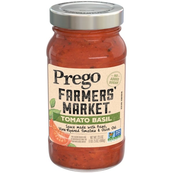 Pasta Sauce Prego Tomato & Basil Sauce hero