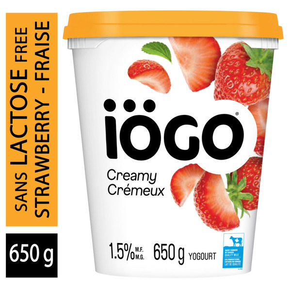 Yogurt iÖGO Creamy Yogurt Strawberry 1.5% hero