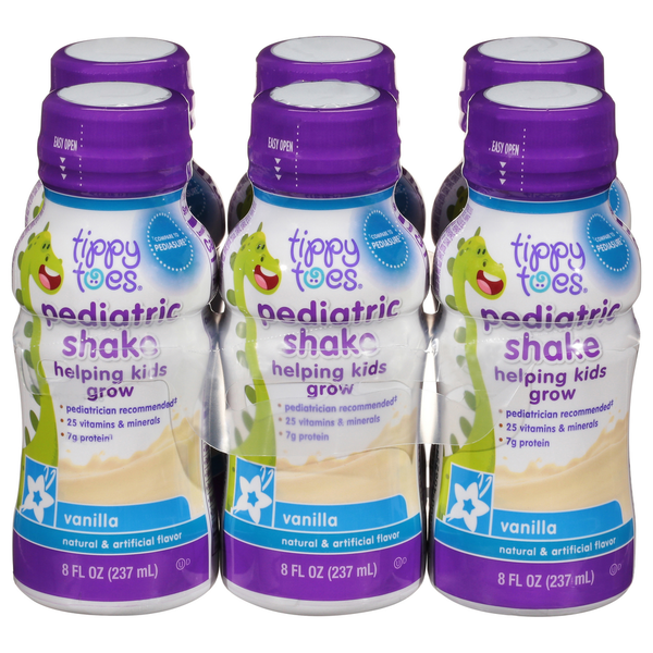 Baby Food & Formula Tippy Toes Pediatric Shake, Vanilla hero