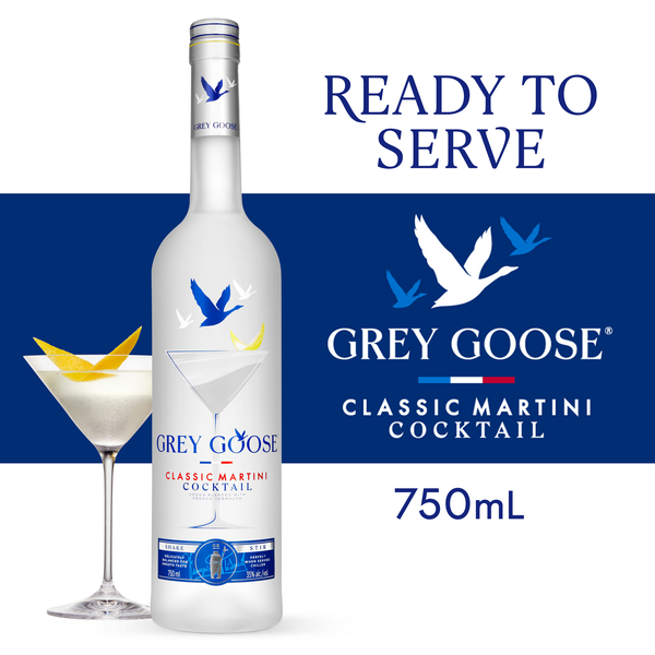 Grey Goose Classic Martini Cocktail Ready to Serve hero