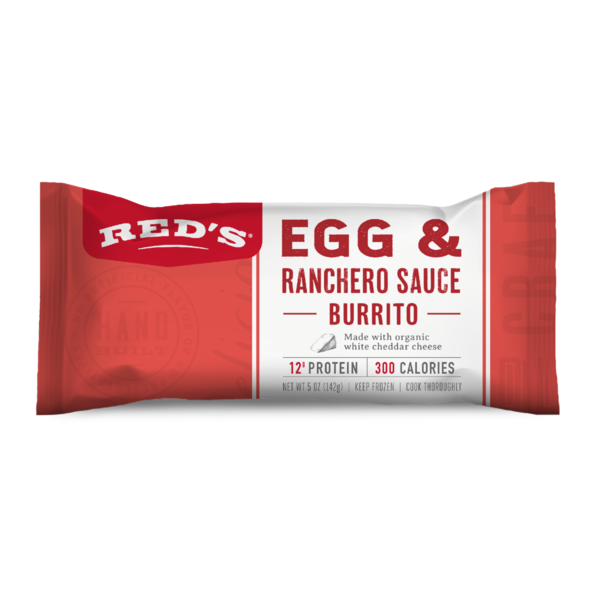 Prepared Meals Red's Burrito, Organic, Egg & Ranchero Sauce hero