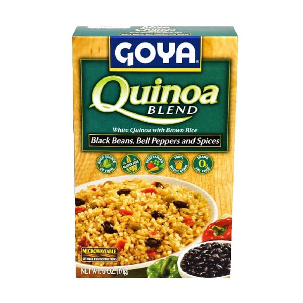 Rice & Grains Goya Quinoa Blend with Black Beans, Bell Peppers and Spices hero