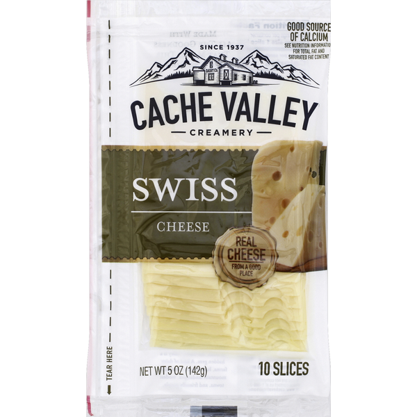 Specialty Cheeses Cache Valley Cheese, Swiss hero