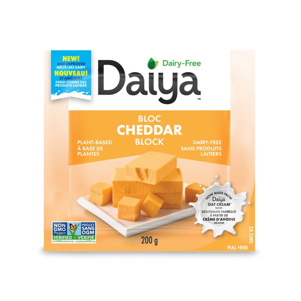 Alternative Cheese Daiya Dairy Free Cheddar Cheese Block hero