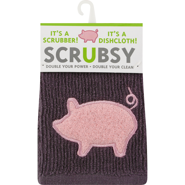 Cleaning Products SCRUBSY Scrubber, Pig hero