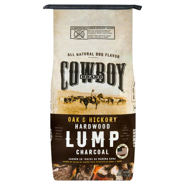 More Household Cowboy Charcoal, Hardwood Lump, Oak & Hickory hero