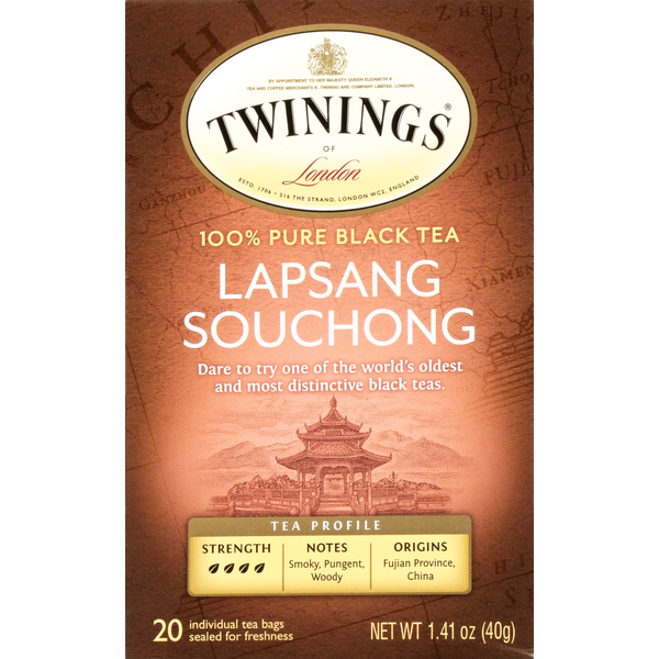 Tea Twinings Lapsang Souchong, 100% Pure Black Tea hero