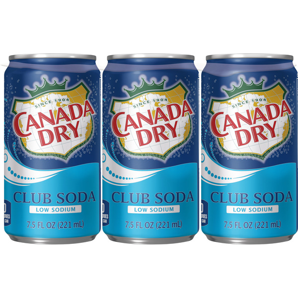 Soft Drinks Canada Dry Club Soda hero