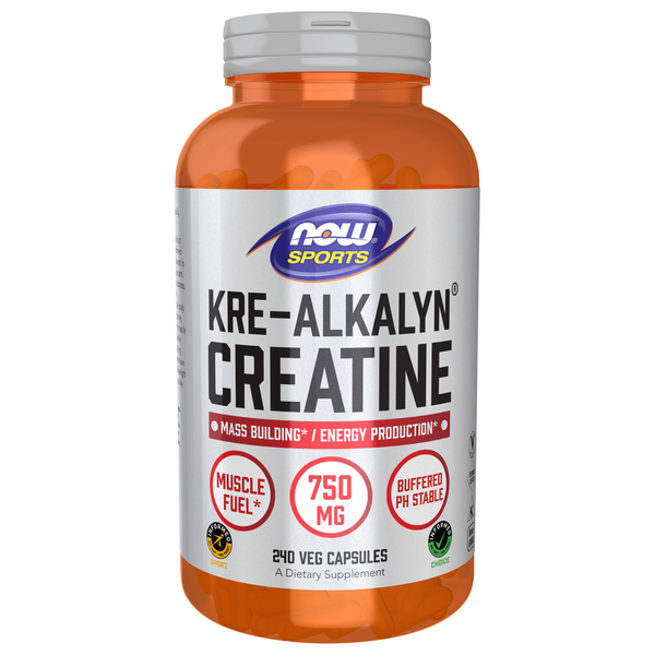 Dietary Supplements NOW KrE Alkalyn® Creatine hero