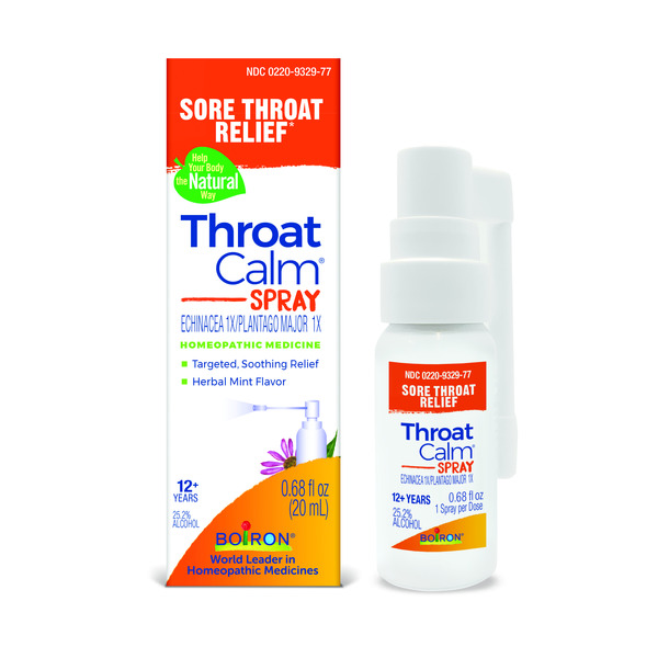 Dietary Supplements Boiron Throatcalm Spray for Sore Throat Relief hero