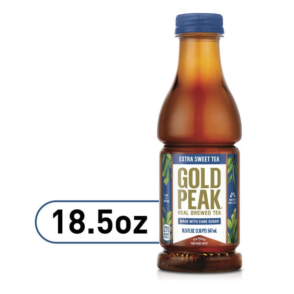 Tea and Lemonade Gold Peak Extra Sweet Iced Tea Drink hero