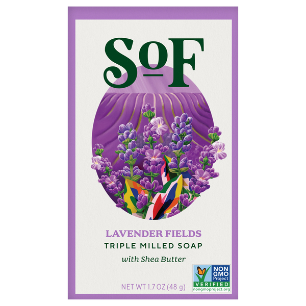 Body Lotions & Soap SoF Triple Milled Soap, with Shea Butter, Lavender Fields hero