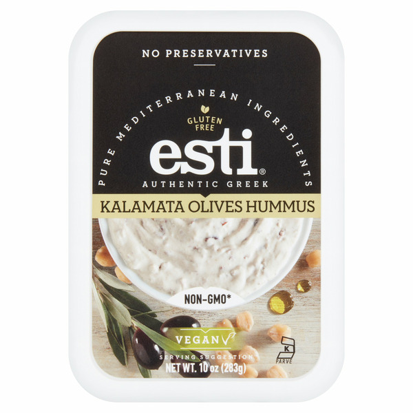 Fresh Dips & Tapenades Esti Authentic Greek Kalamata Olives Hummus hero