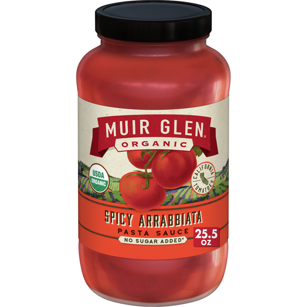 Salad Dressing & Toppings Muir Glen Pasta Sauce, Spicy Arrabbiata hero