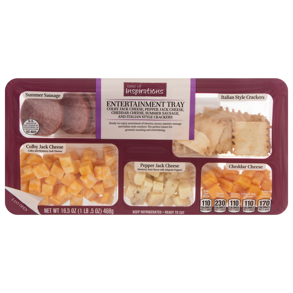 Deli Dips, Spreads, Snacks Taste of Inspirations Entertainment Tray hero