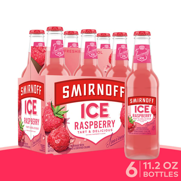 Malt Beverages Smirnoff Ice Raspberry hero