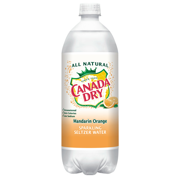 Water, Seltzer & Sparkling Water Canada Dry Mandarin Orange Sparkling Seltzer Water hero