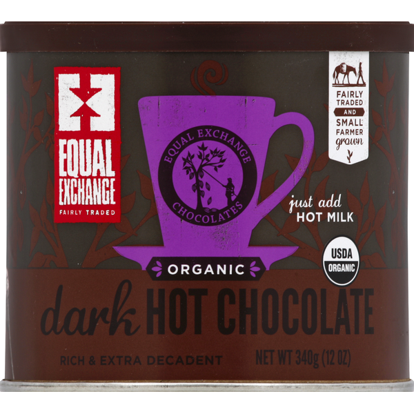 Cocoa & Drink Mixes Equal Exchange Hot Chocolate, Organic, Dark hero