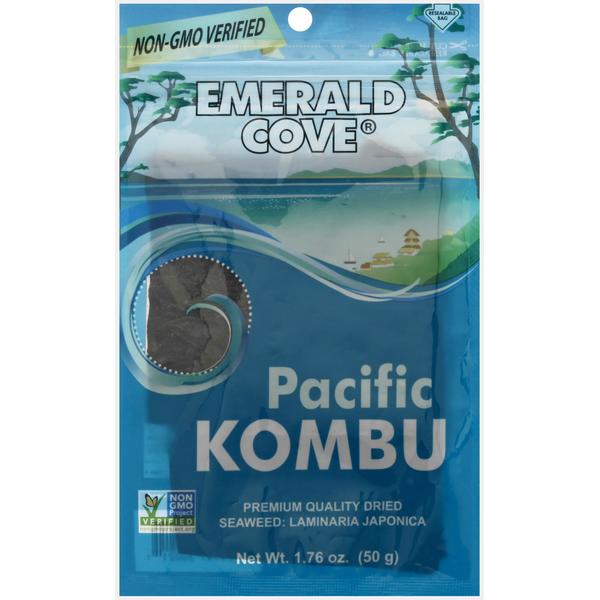 Asian Foods Emerald Cove Seaweed, Dried, Pacific Kombu hero