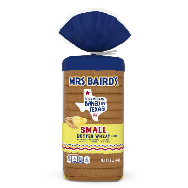 Bread Mrs. Baird's Small Butter Wheat Bread hero