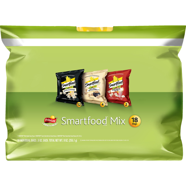 Popcorn & Jerky Frito Lay Popcorn, Smartfood Mix, Variety Packs hero