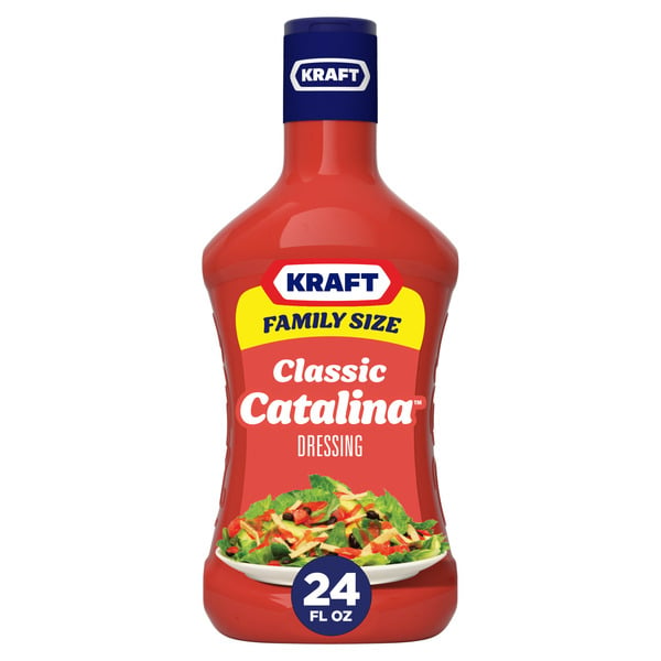 Salad Dressing & Toppings Kraft Classic Catalina Salad Dressing Family Size hero