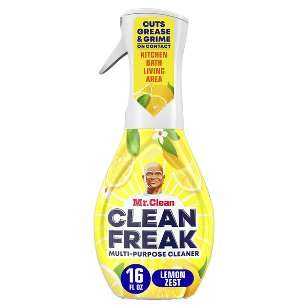 Cleaning Products Mr. Clean Clean Freak Deep Cleaning Mist Multi-Surface Spray, Lemon Zest Scent Starter Kit hero