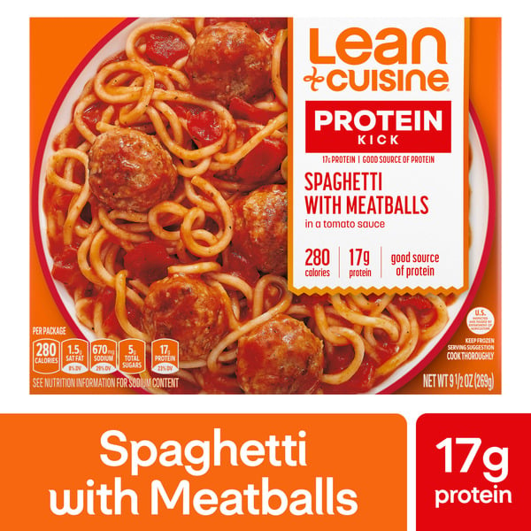 Frozen Meals Lean Cuisine Spaghetti with Meatballs hero