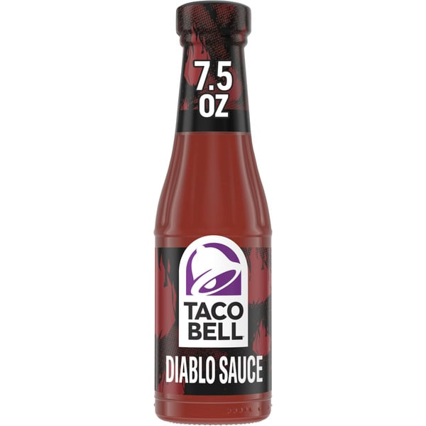 Condiments Taco Bell Diablo Sauce hero