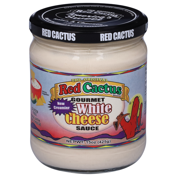 Preserved Dips & Spreads Red Cactus Sauce, Gourmet, White Cheese hero