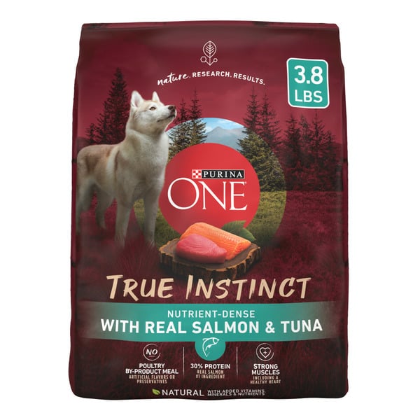 Dry Dog Food Purina ONE True Instinct With Real Salmon and Tuna Dry Dog Food hero