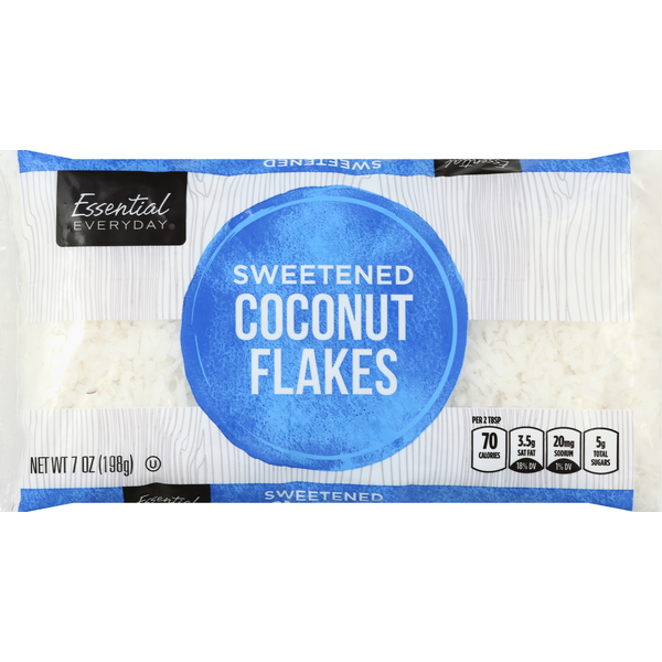 Baking Ingredients Essential Everyday Coconut Flakes, Sweetened hero