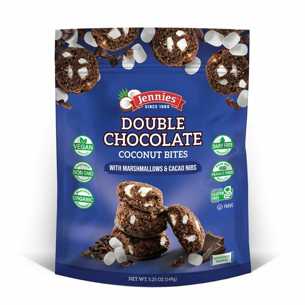 Candy & Chocolate Jennies Double Chocolate Coconut Bites hero