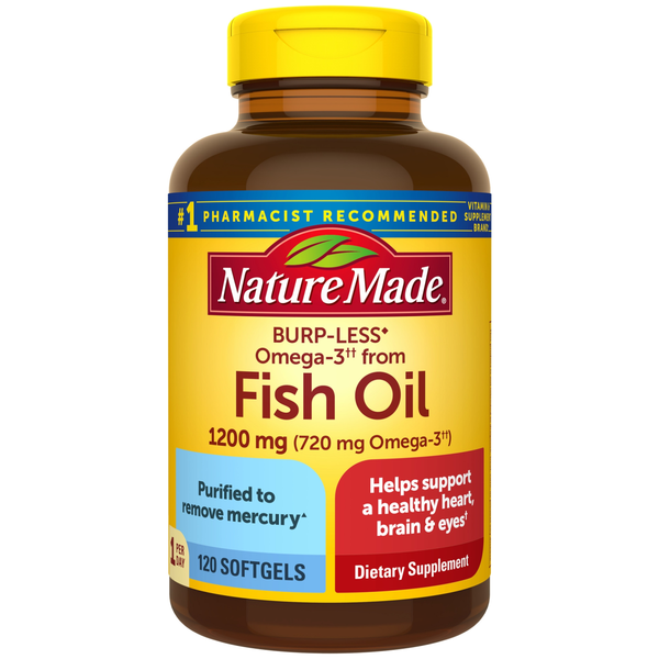 Vitamins & Supplements Nature Made One Per Day Burpless Fish Oil hero