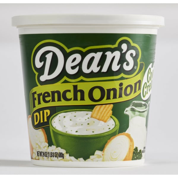 Fresh Dips & Tapenades Dean's Dip French Onion No Trans Fat Tub hero