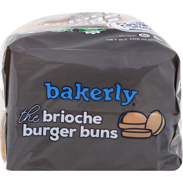 Bread bakerly Brioche Burger Buns hero